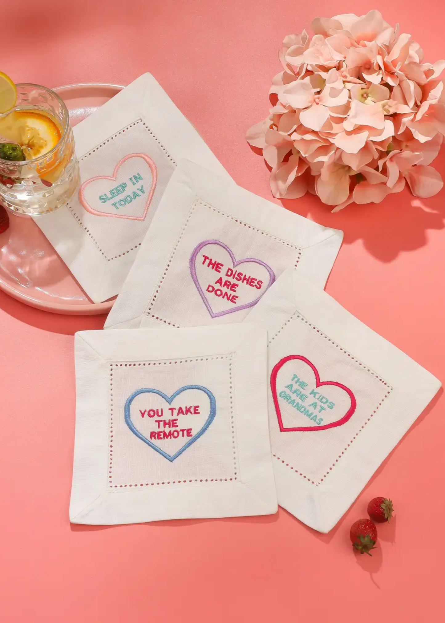 Cocktail chuckles napkins