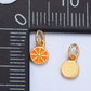 Orange fruit charm