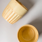 Stoneware drinking cup, beige