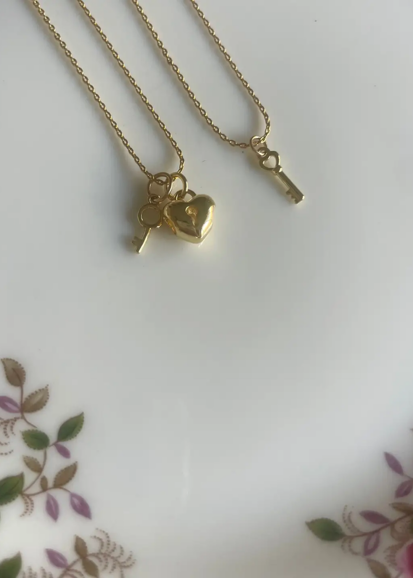 Key to my heart necklace