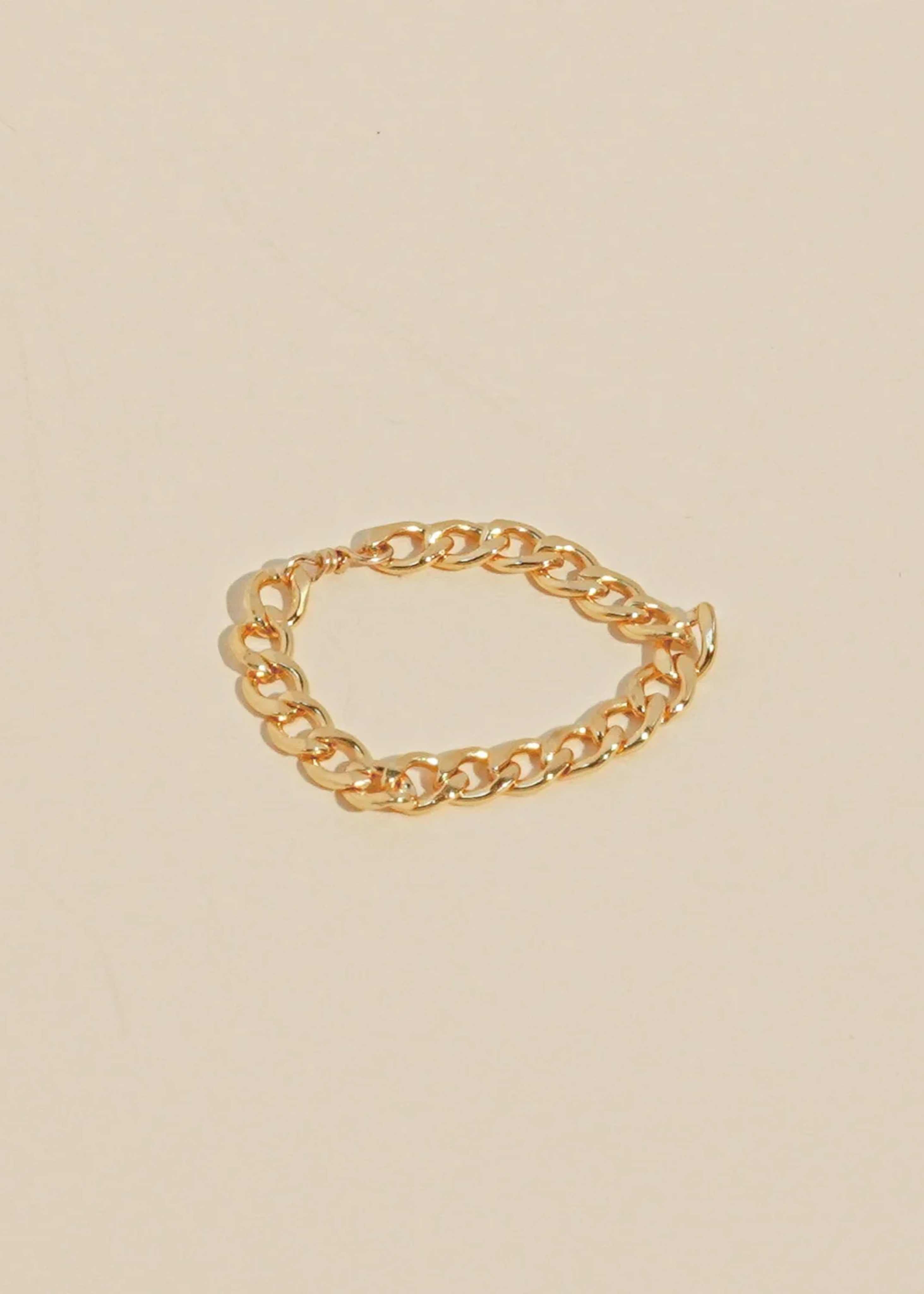 Braided chain ring