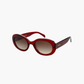 Aria oval sunglasses