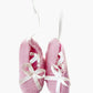Pink ballet slippers felt ornament