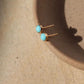 Turquoise studs