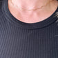 Zig zag choker