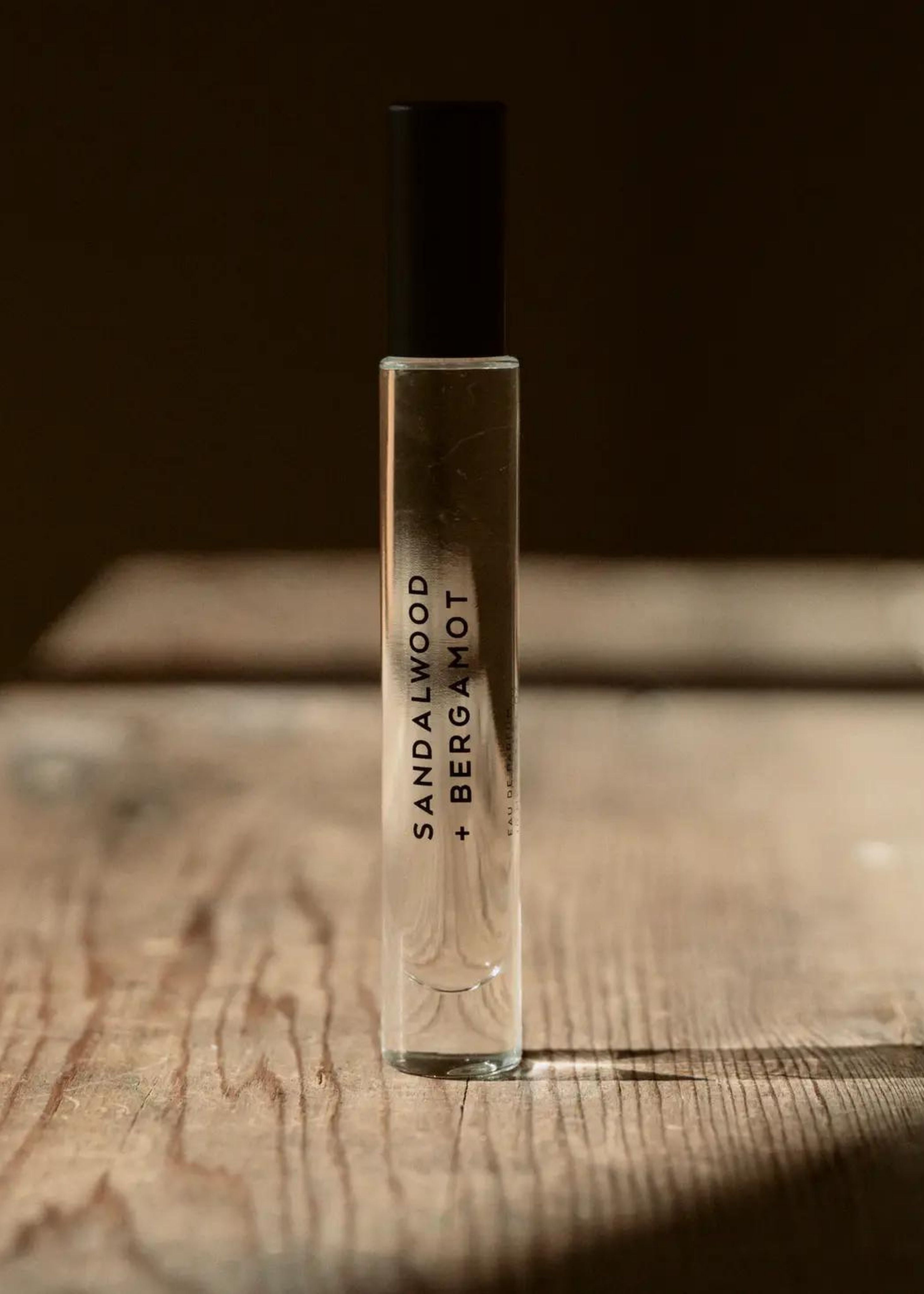 Sandalwood + bergamot roll on fragrance