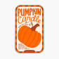 Pumpkin candle