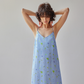 Lisbon dress, blue