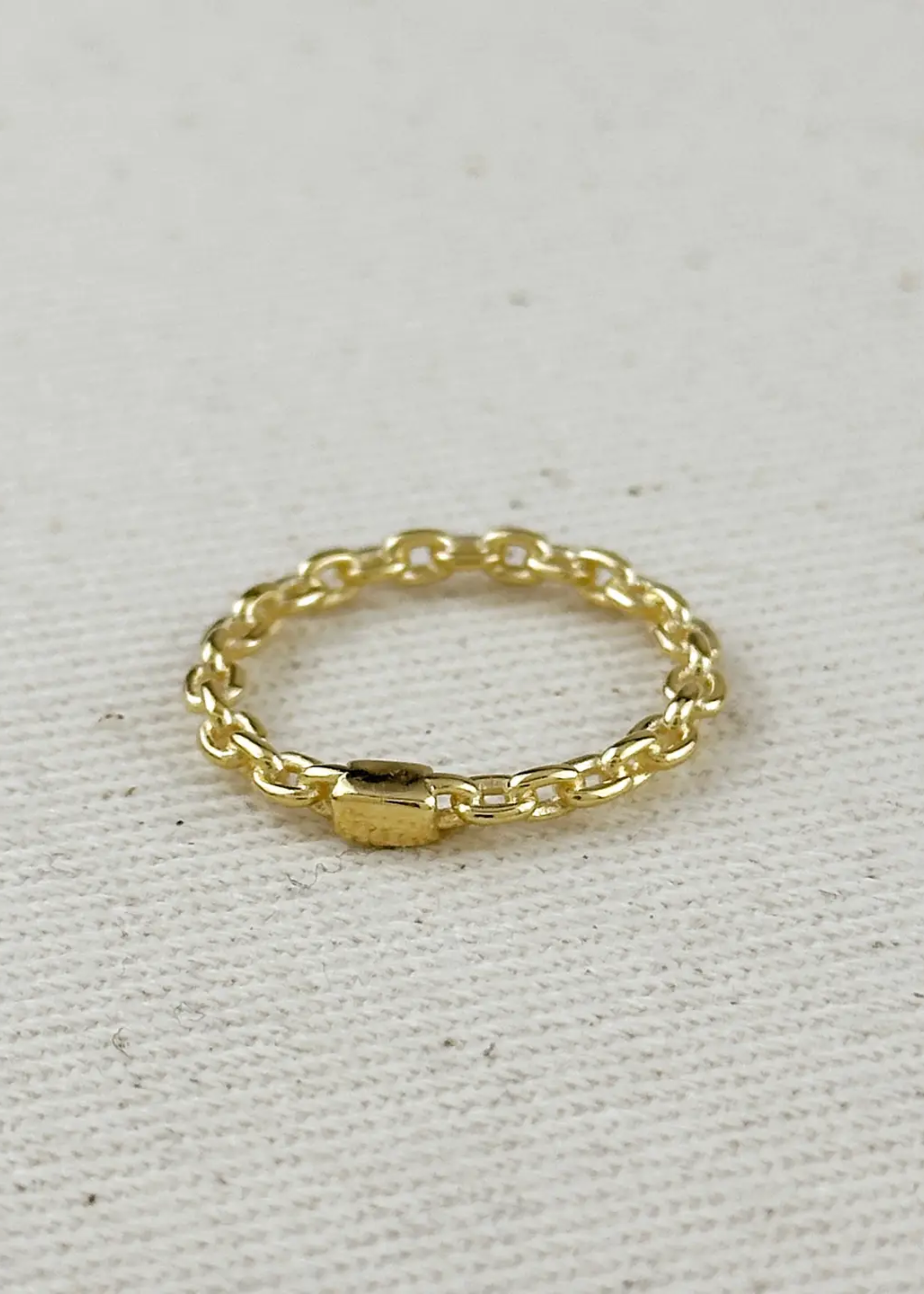 Crafted chain ring