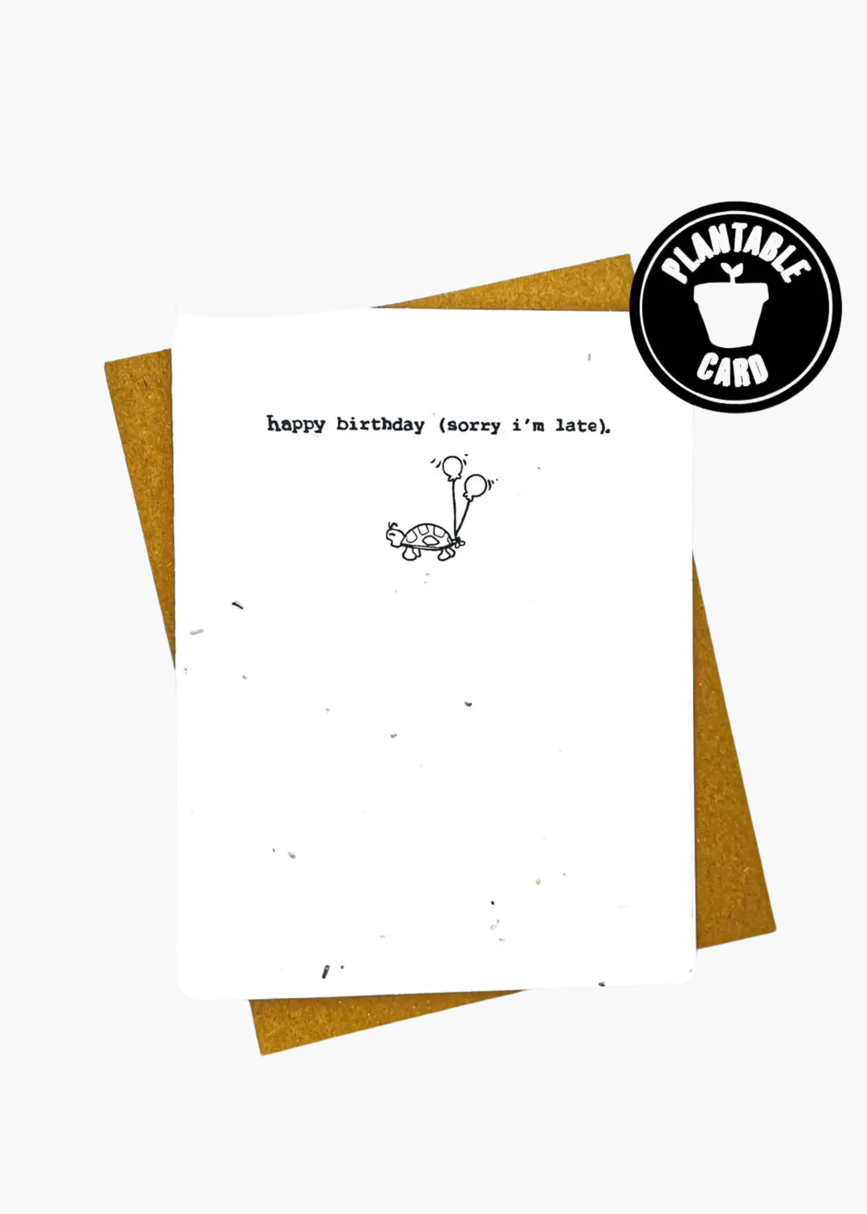 Happy belated birthday card