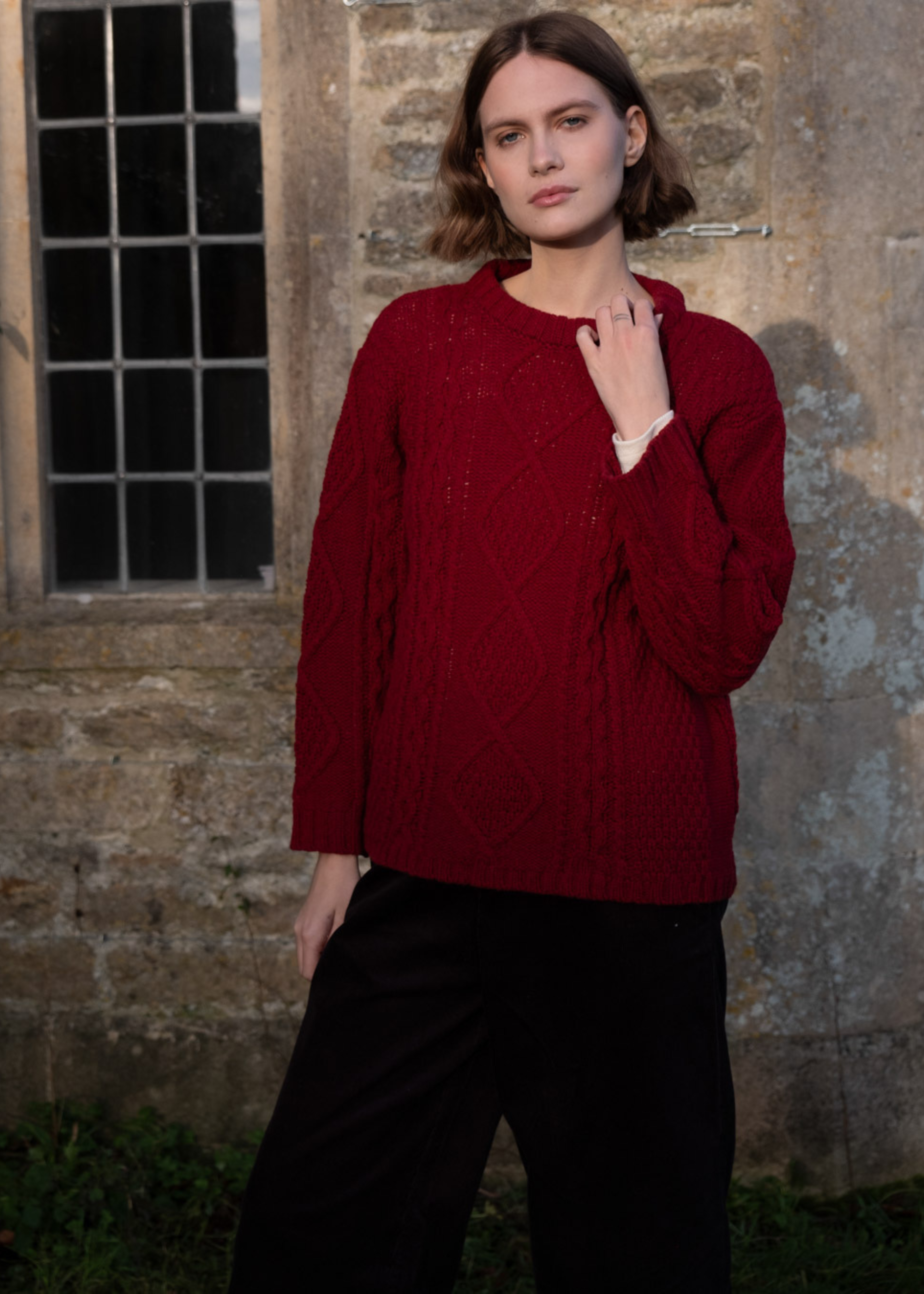 Margot aran jumper