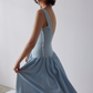 Danielle dress, light blue