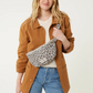 Custine bag, leopard grey