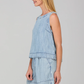 Mona top, blue