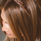 Cheetah patterned headband