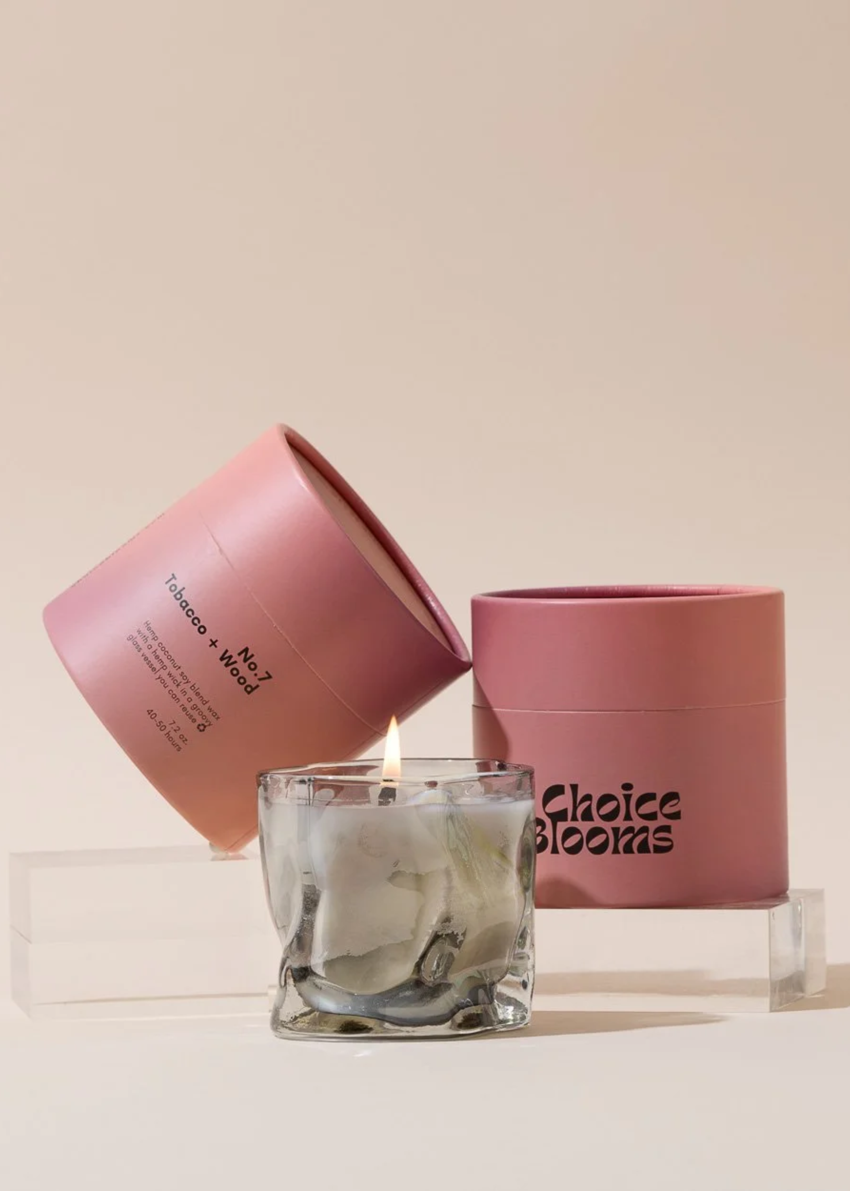 No.7 tabacco and wood candle