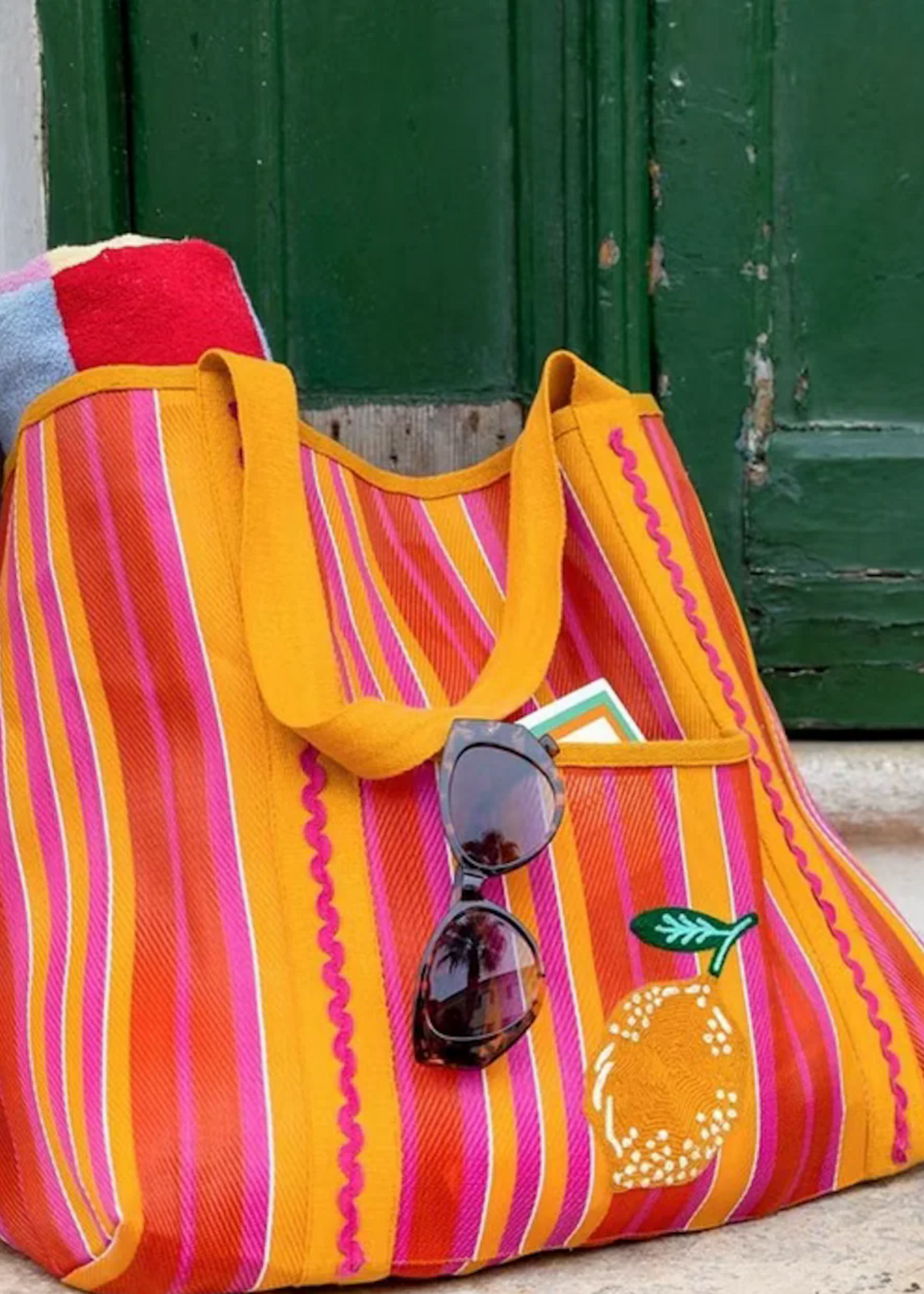 Lemon tote bag