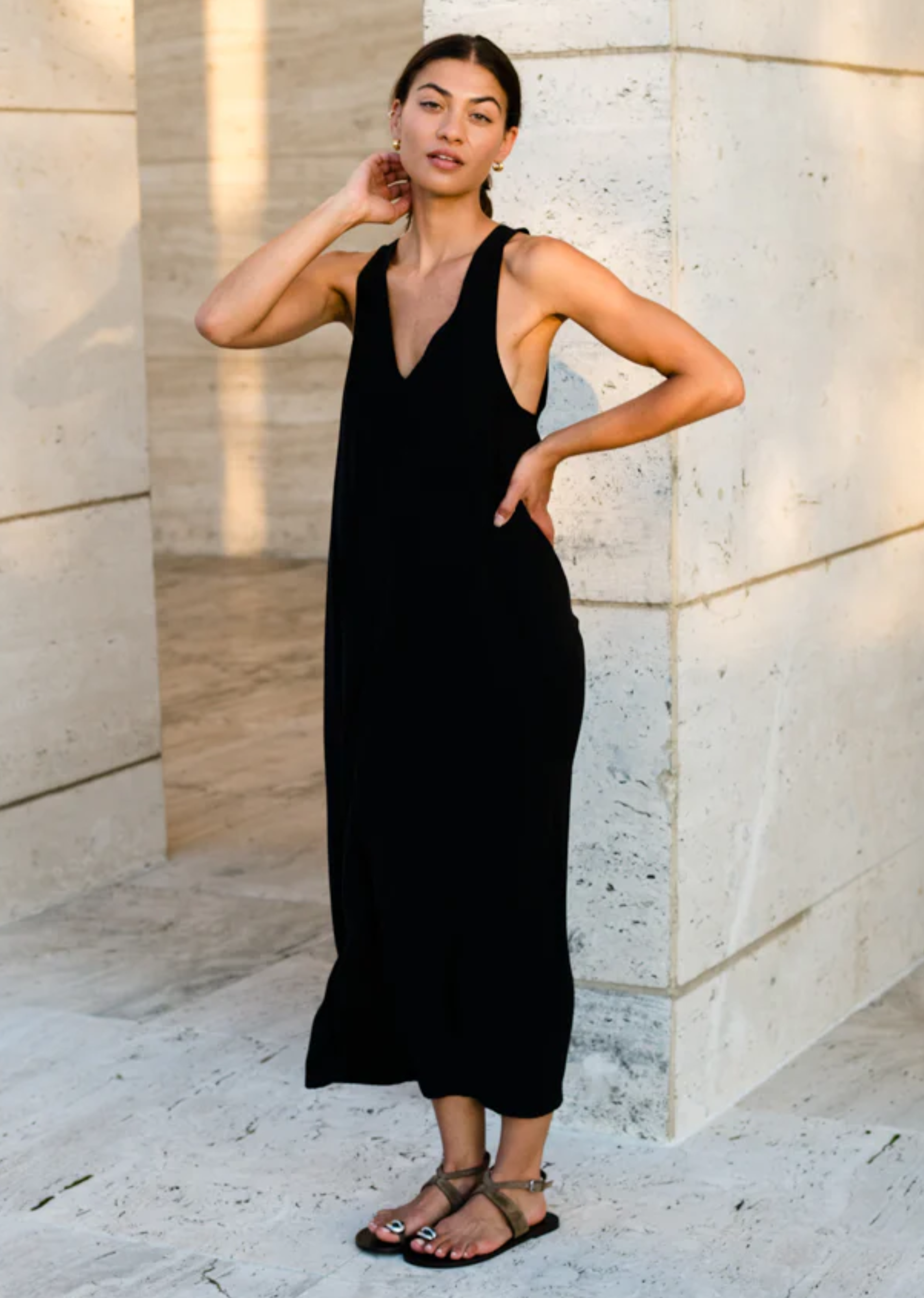 With ease dress, black
