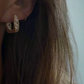 Echo huggie hoops