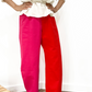 Janus pants II (with side pockets), pink