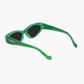 Kat x money moves sunglasses, green