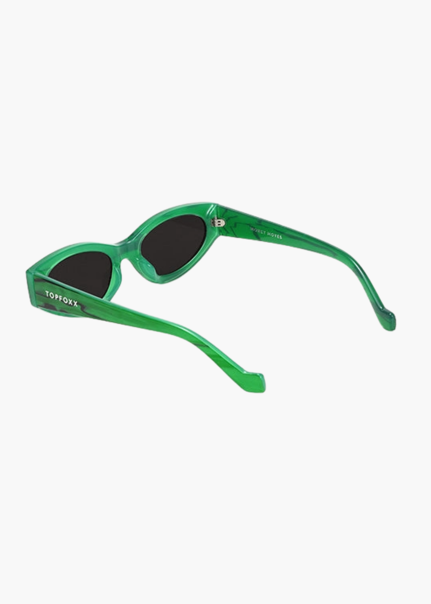 Kat x money moves sunglasses, green