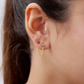 La mer studs, gold
