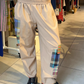 Collage pants, sand patch