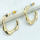 Irregular c-hoops, 22mm