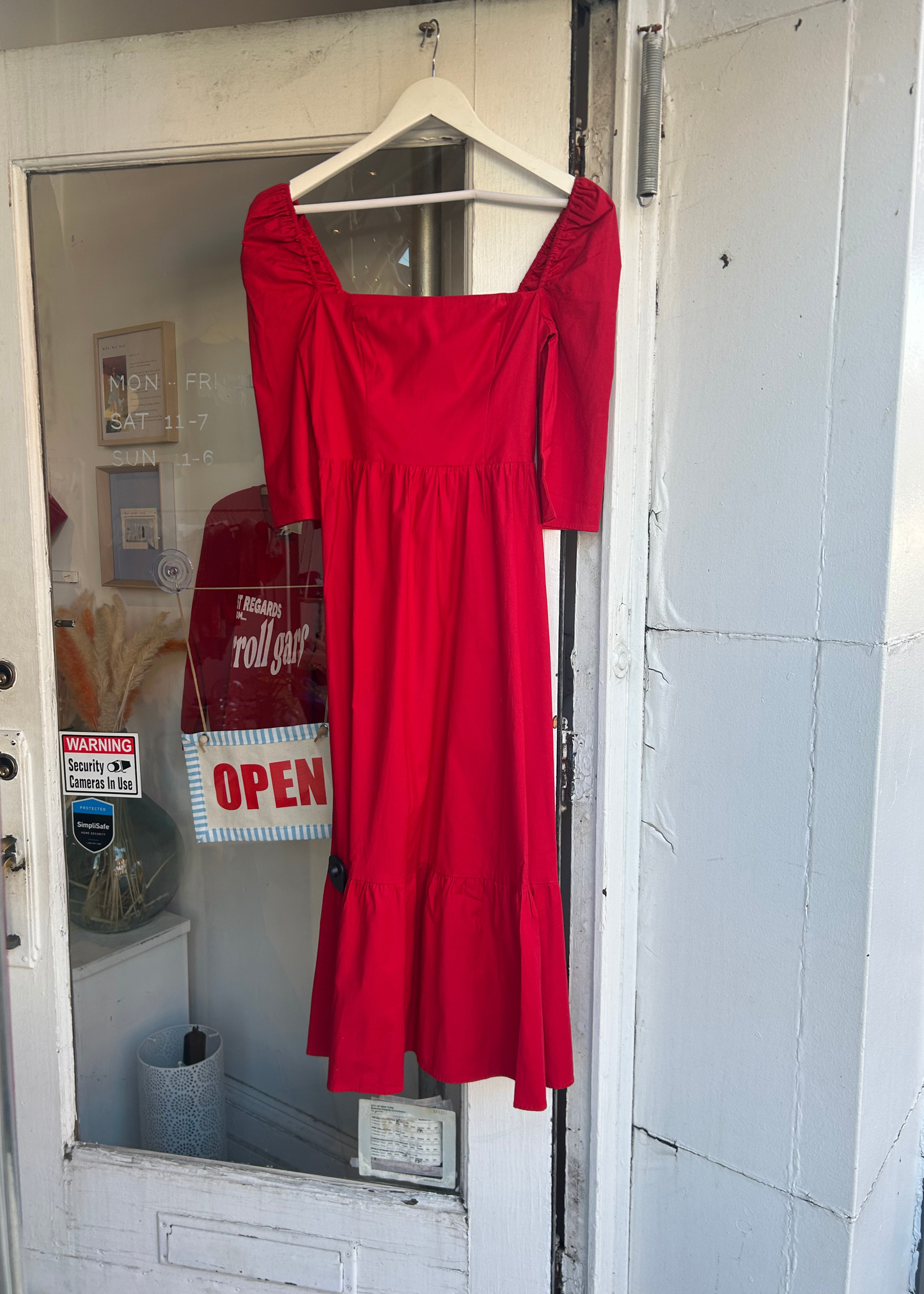 Reformation dress, red