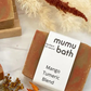 Avocado oil body soap, mango tumeric blend