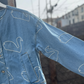 Swans cropped jacket