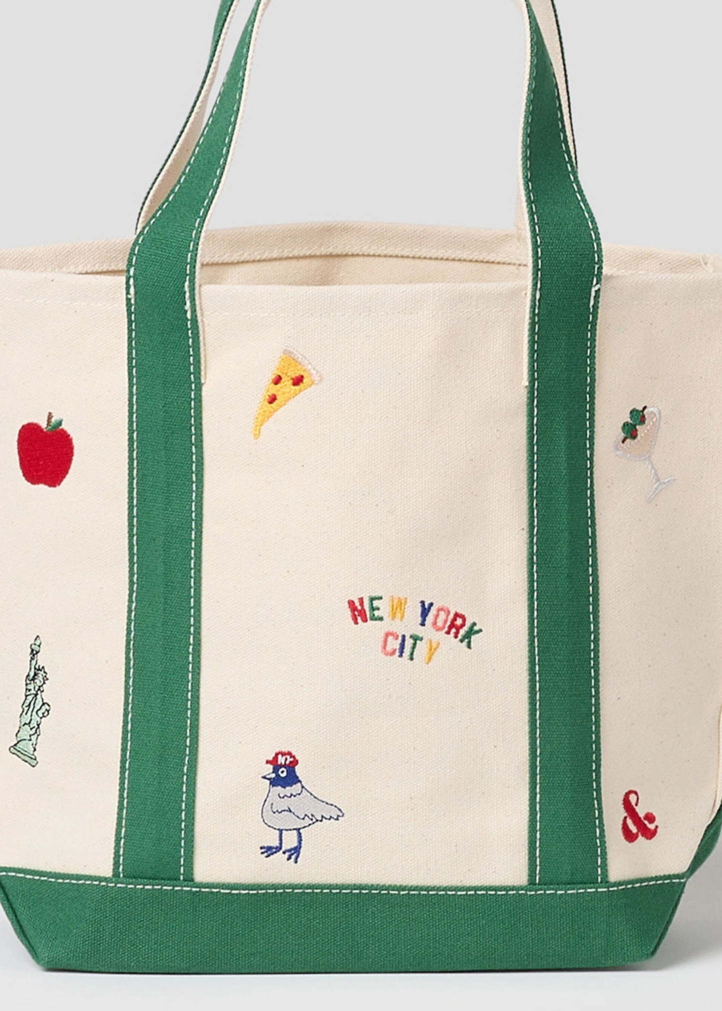 New York City icons tote, small