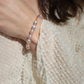 Blush pearl bracelet