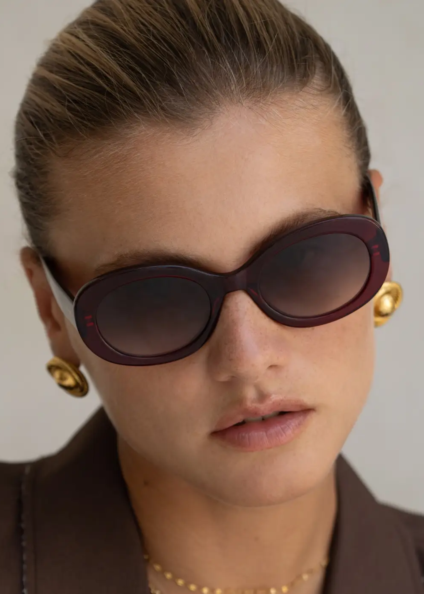 Aria oval sunglasses