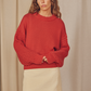Vegan sweater, rust