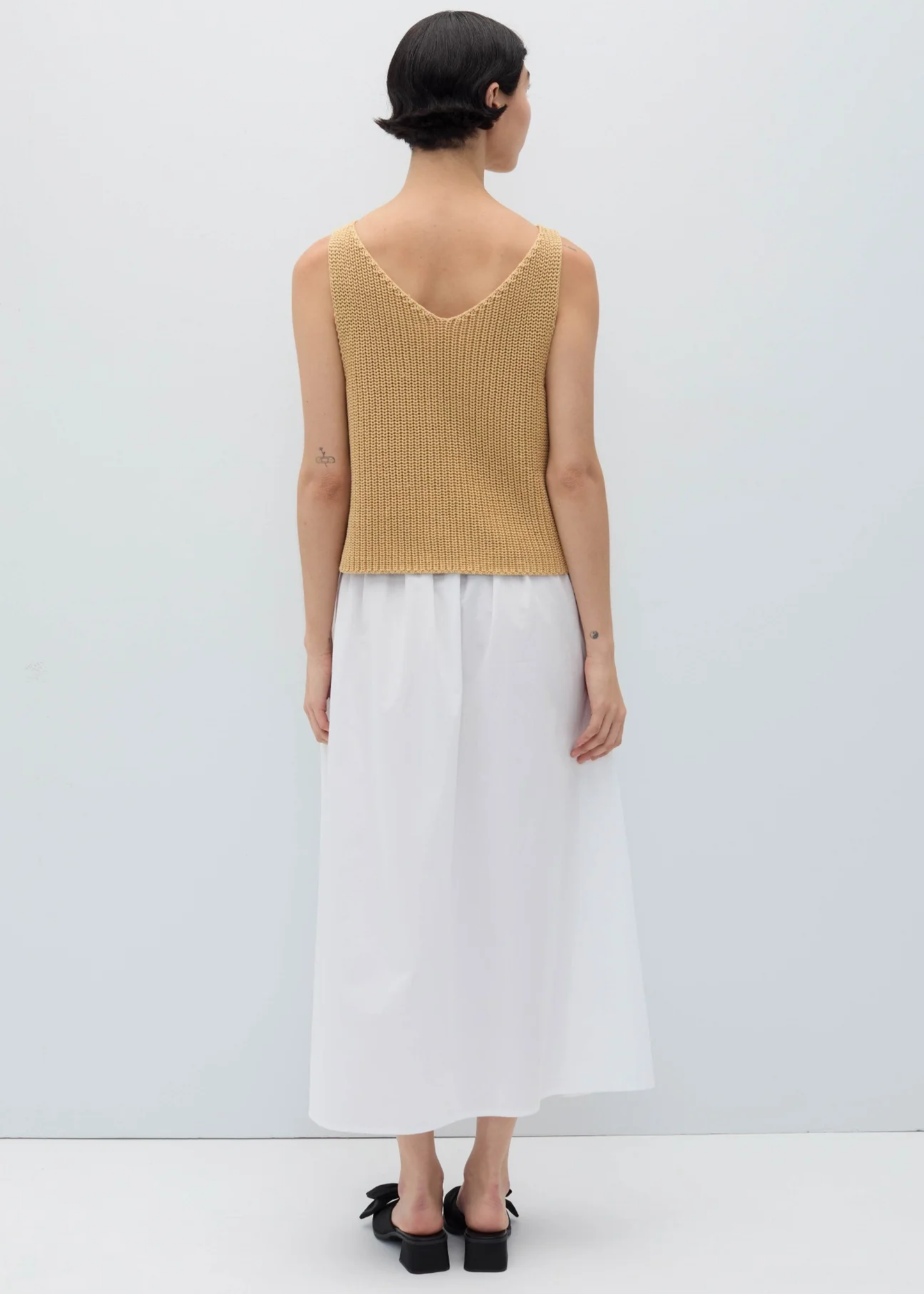 Lilith top, coffee