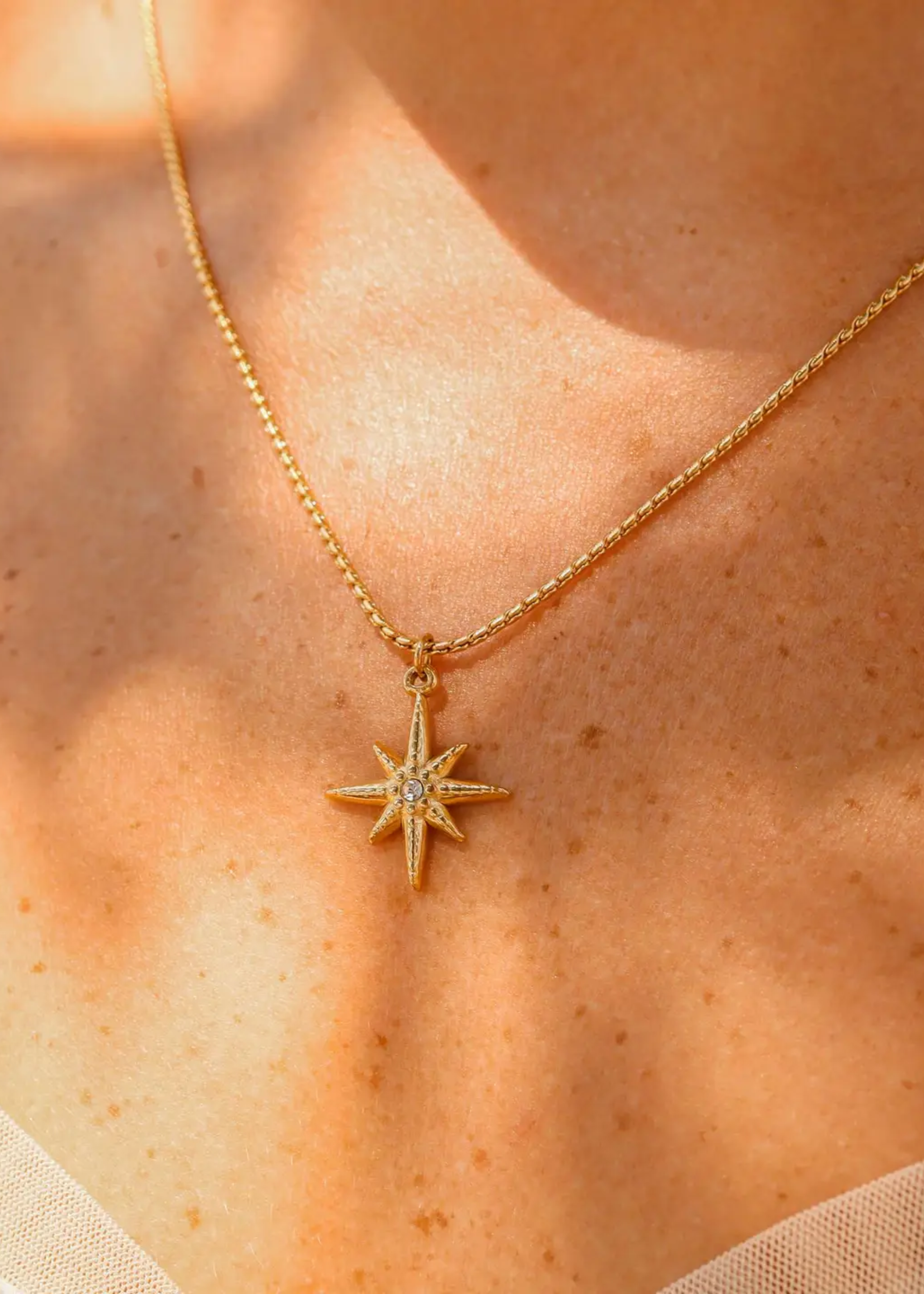 Compass star charm