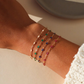 Ruby gemlink bracelet