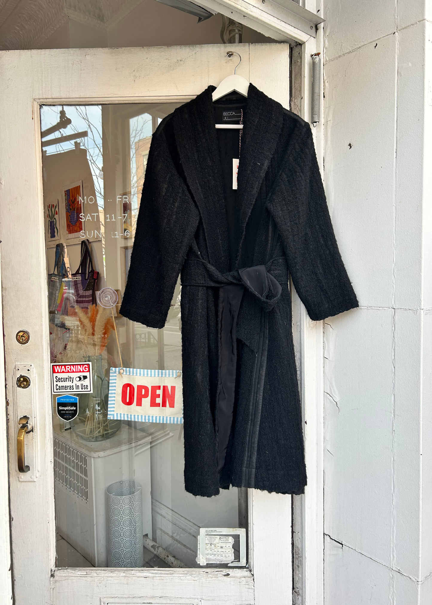 Becca Jill coat, black