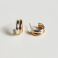 Mixed metal hoops