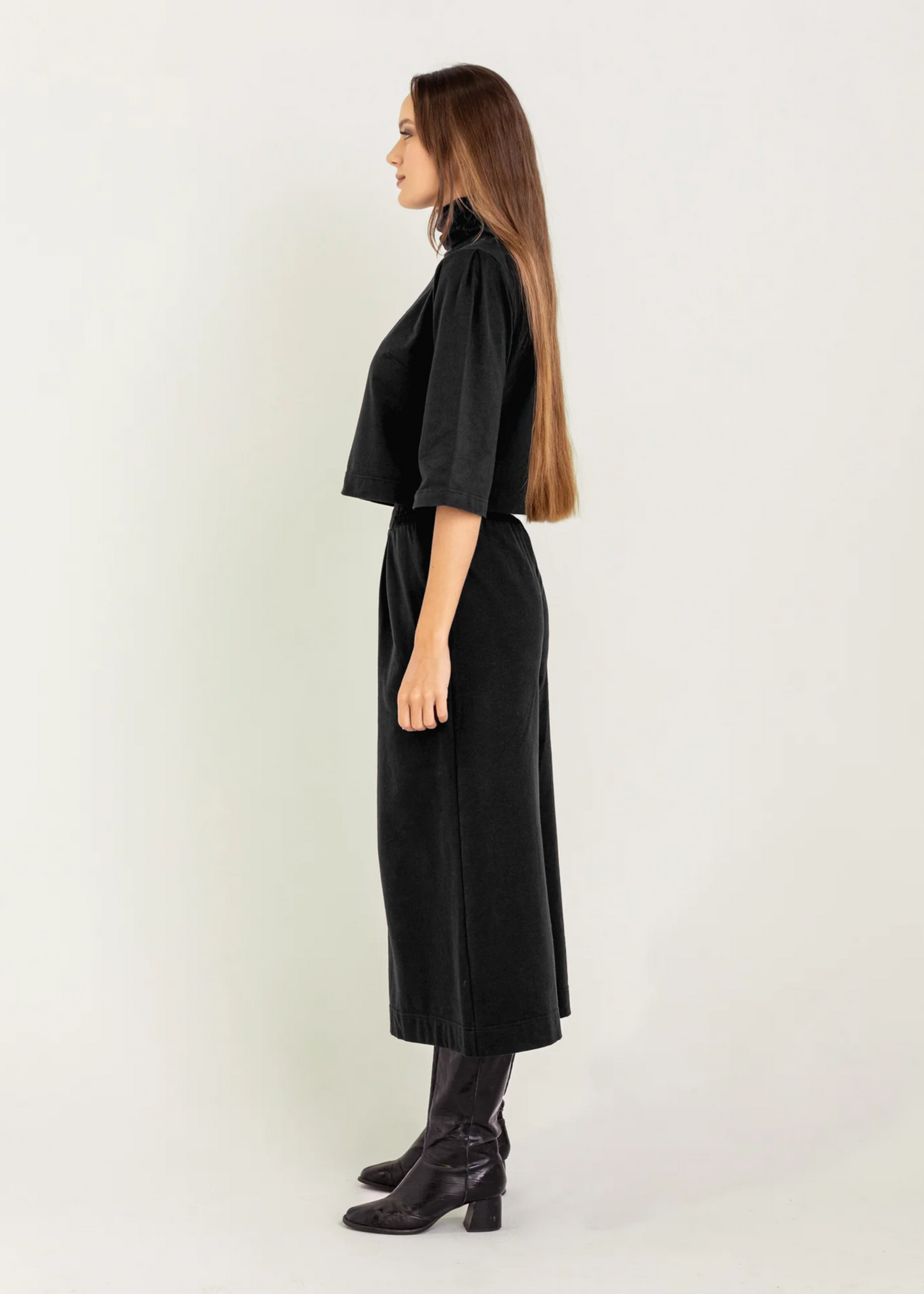 Batna top, black