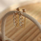 Alex chain studs, gold
