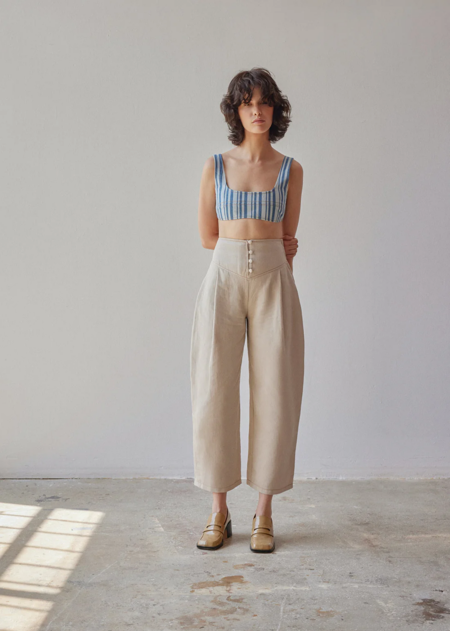 Aria trousers, beige