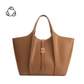 Malia mocha tote bag