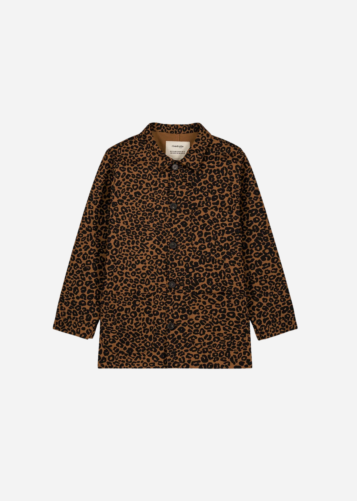 Barbès jacket, leopard