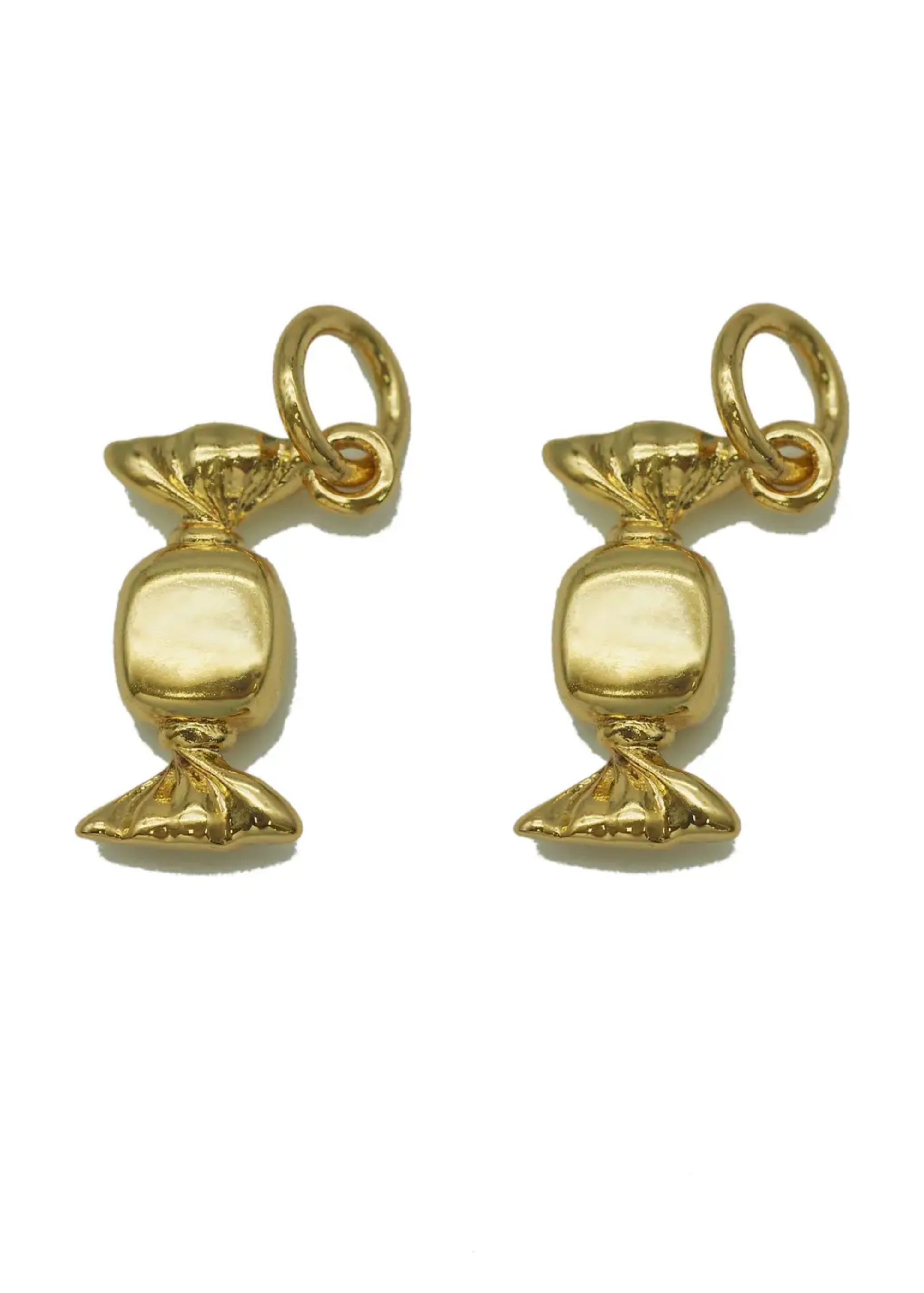 Gold candy charm