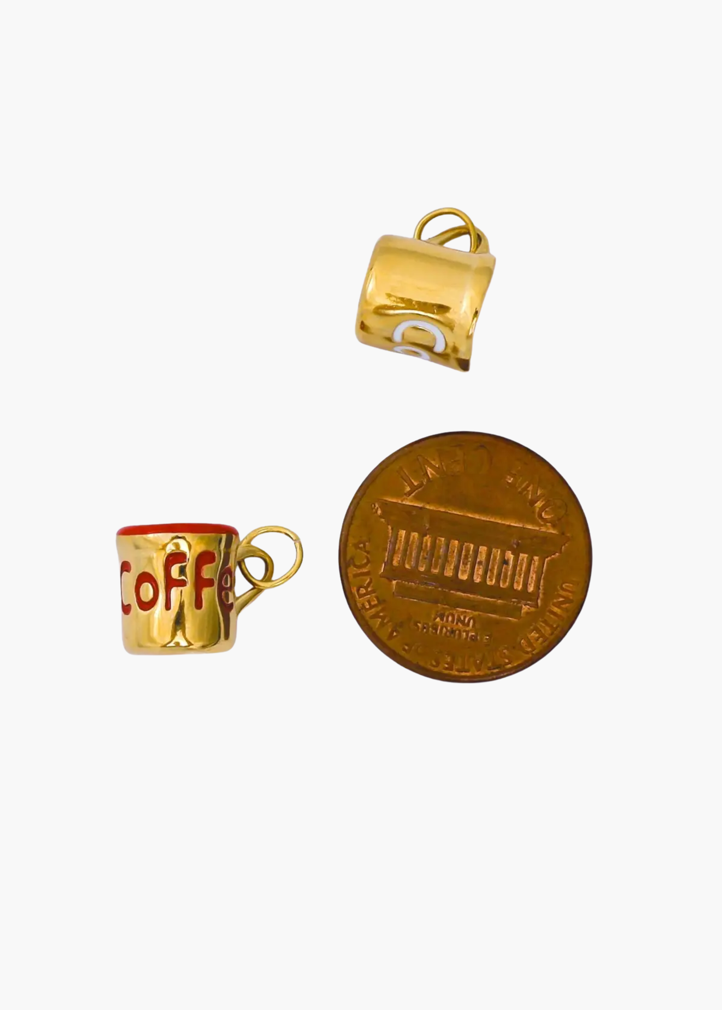 Coffee mug charm