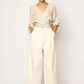 Boyfriend pant, ivory