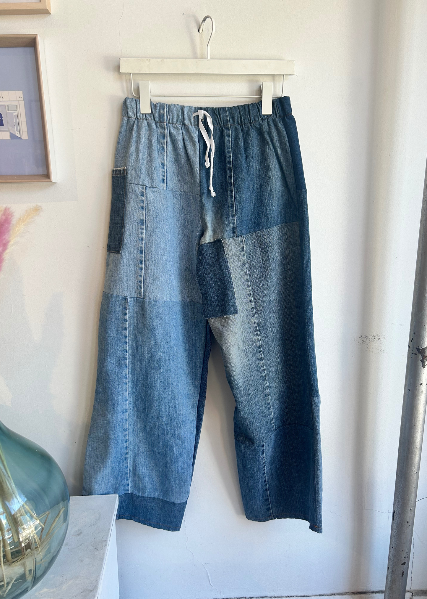 Denim eco pants